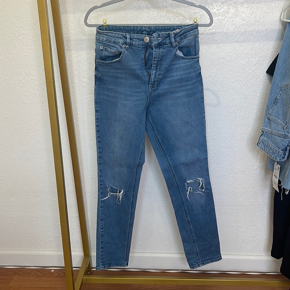 Asos perfect condition High rise skinny jeans 28